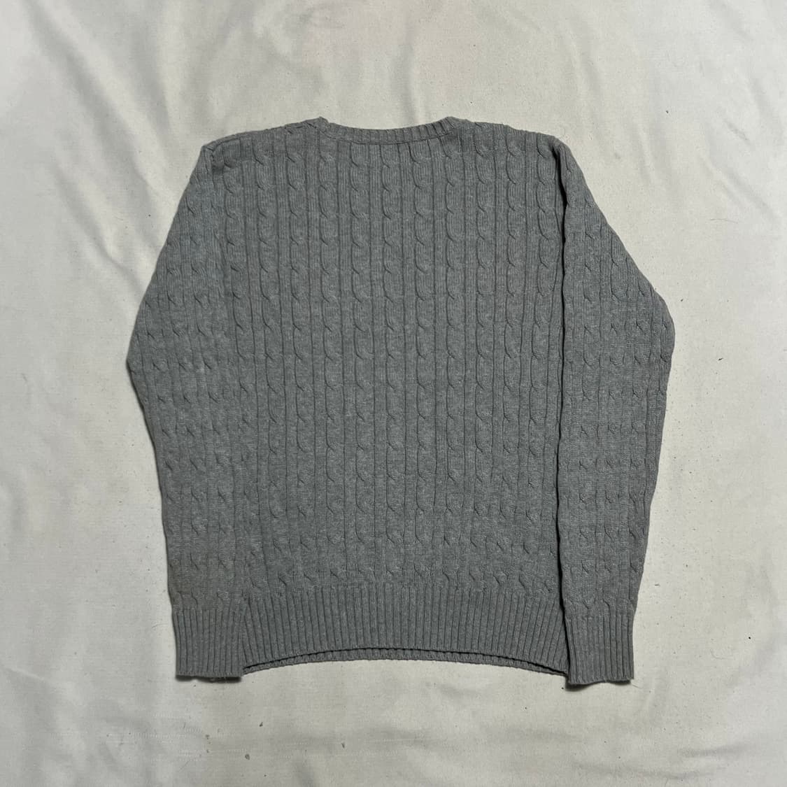 XL 폴로랄프로렌 그레이 케이블 니트 상품이미지3