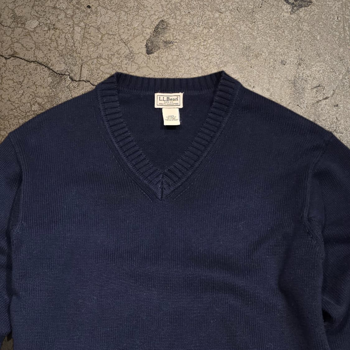 90s L.L.Bean V넥 스웨터 상품이미지2