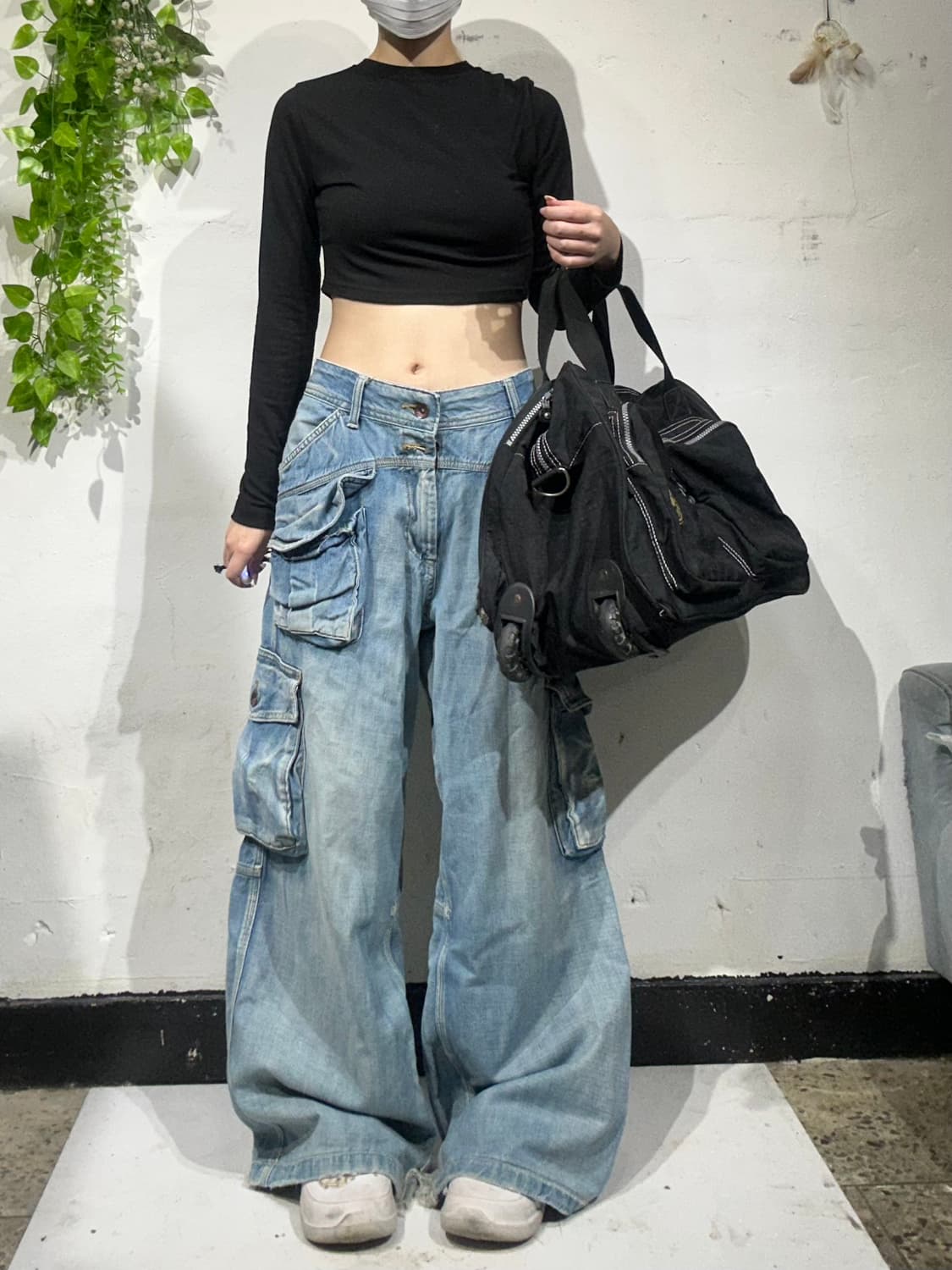 키플링 블랙 대장급 캐리어 토트백 보스턴백 가방  상품이미지3