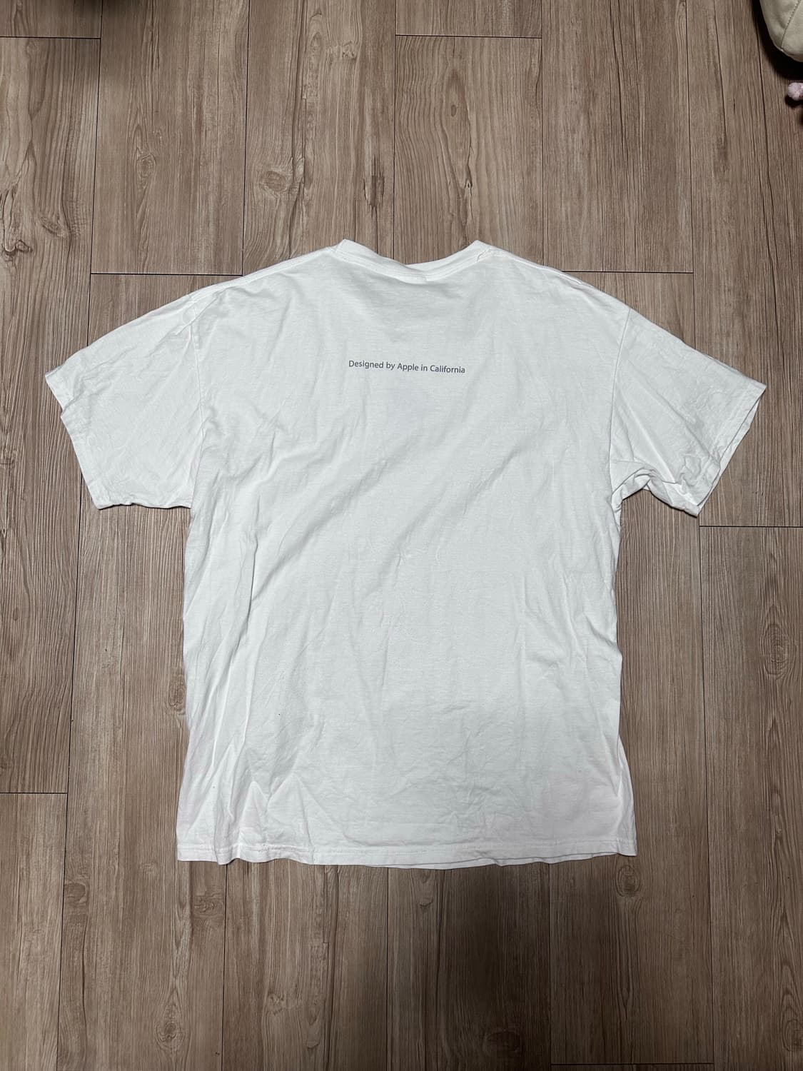 빈티지 애플 로고 흰색 티셔츠 UTC 90s후반 XL 데드스탁 상품이미지5