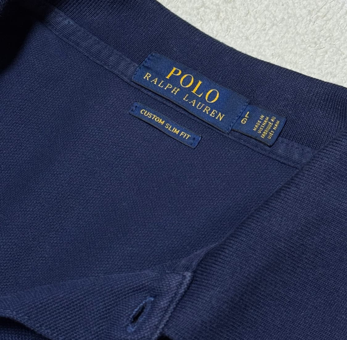 폴로 랄프로렌 빅포니 네이비 레드 긴팔 상품이미지4