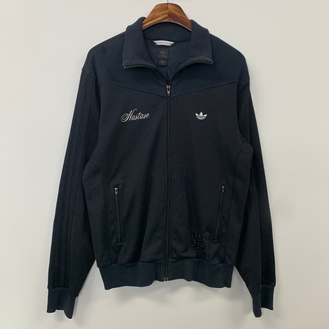 아디다스 블랙 트랙탑 져지 상품이미지3