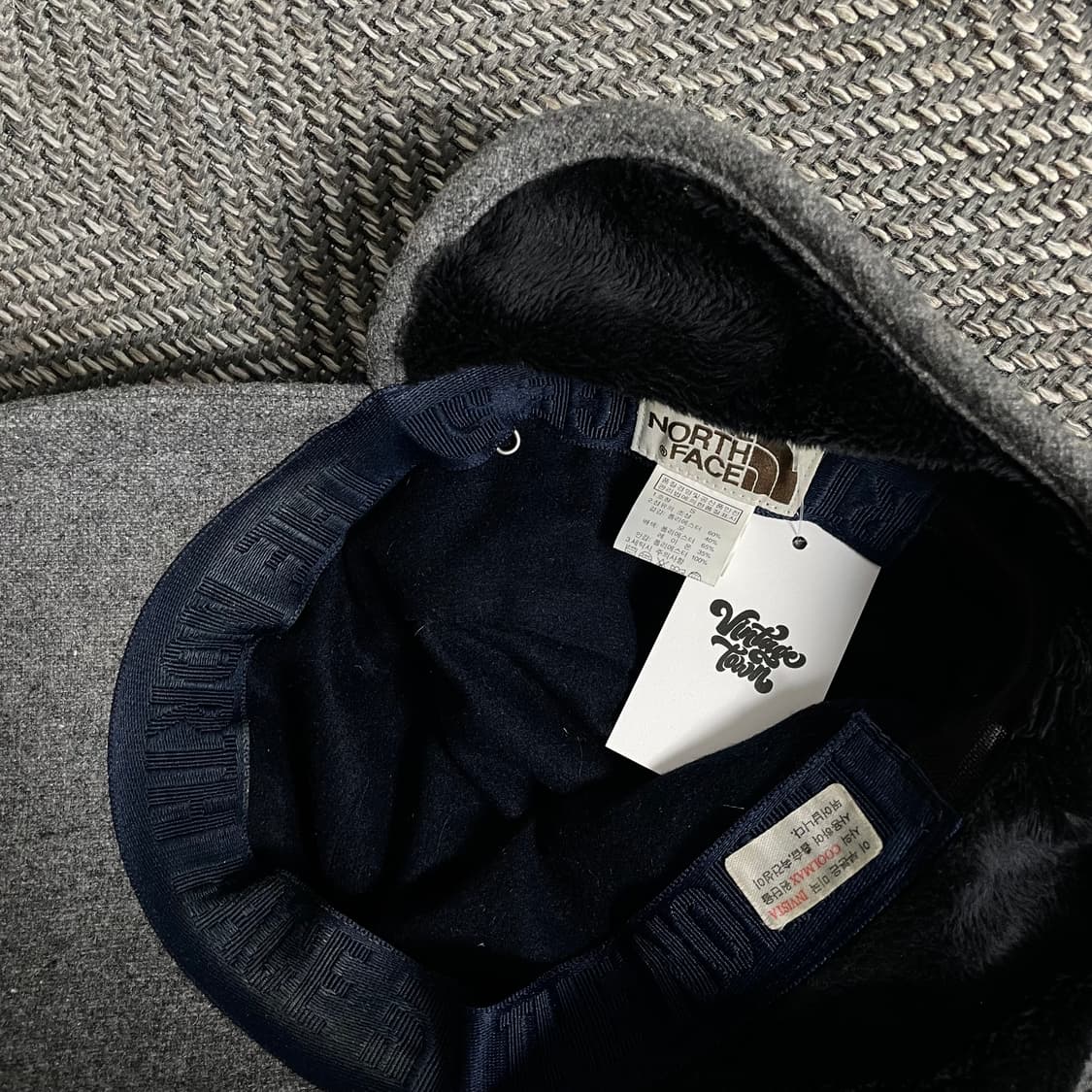 노스페이스 울 혼방 모직 이어플랩 볼캡o 4336 상품이미지6