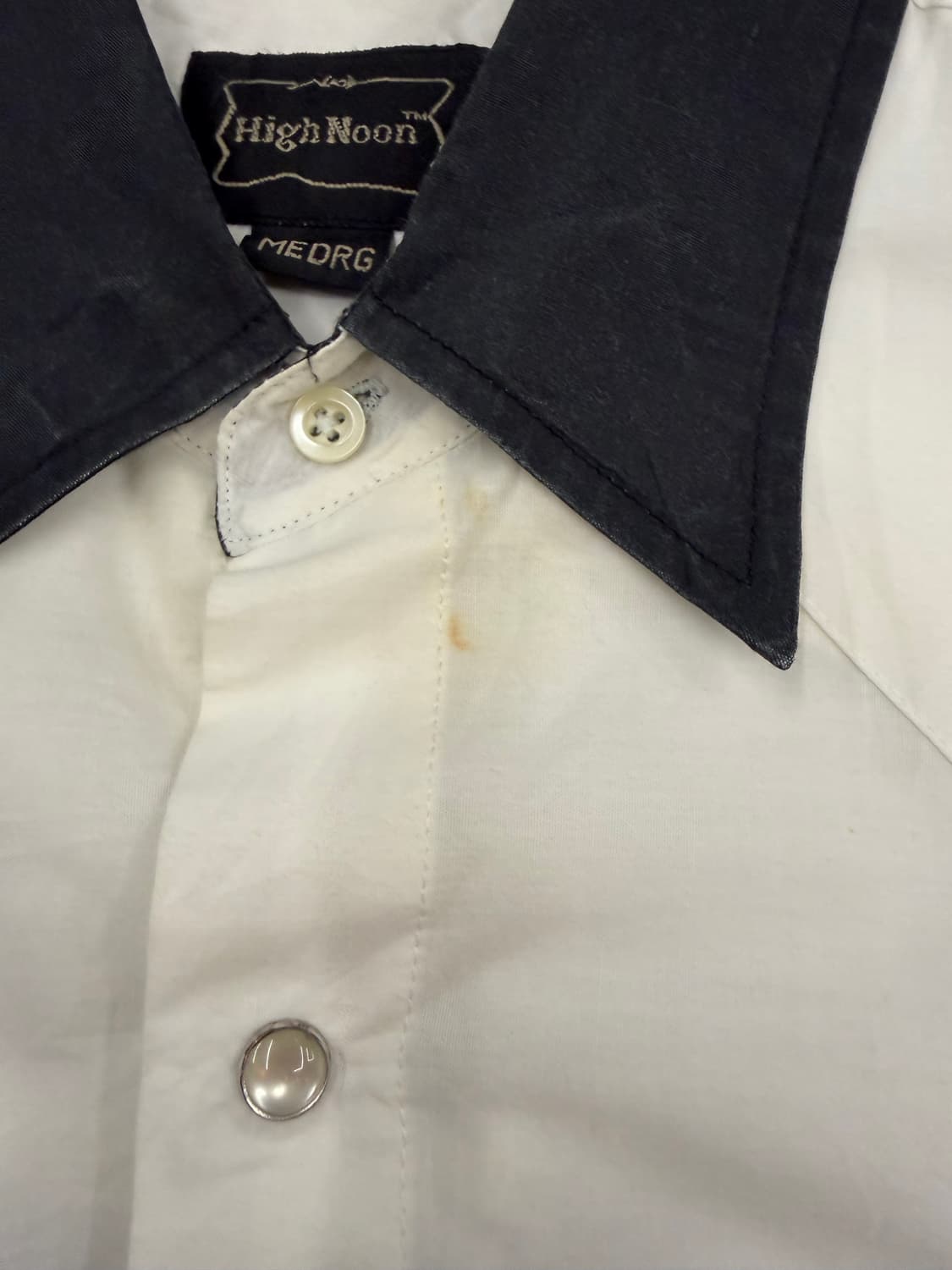 M) 하이눈 빈티지 웨스턴 패턴 반팔셔츠 상품이미지4