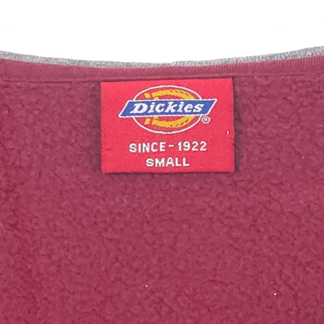 디키즈 배색 후드집업 와인그레이 S 상품이미지6