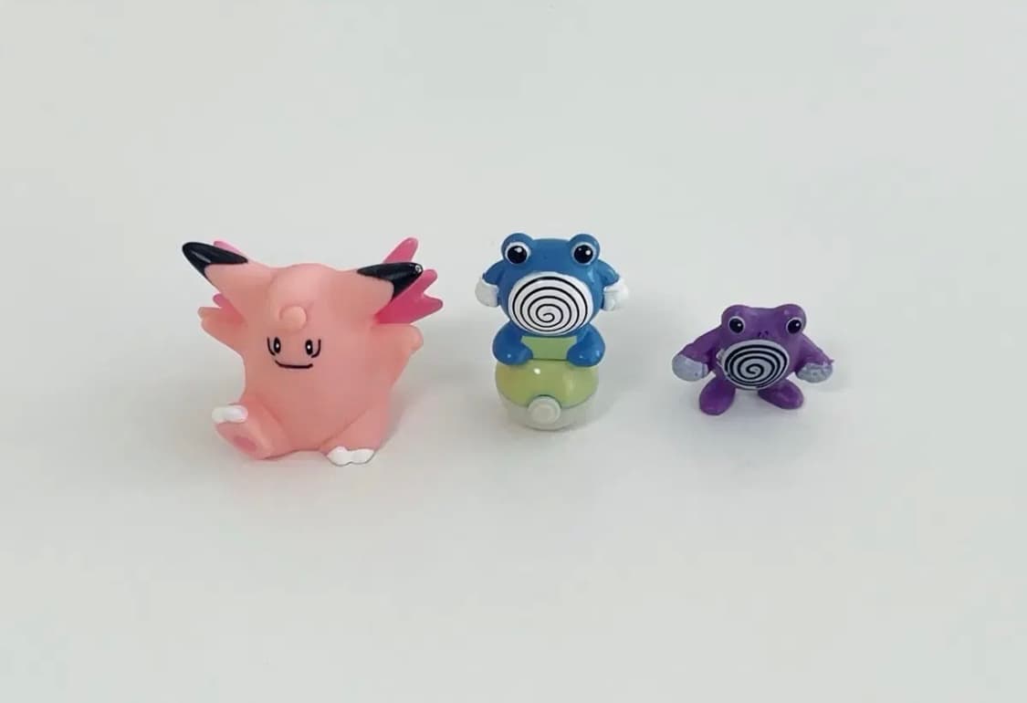 고전 포켓몬스터 수륙챙이 스탬프 피규어 강챙이 포켓몬 픽시 삐삐 상품이미지1