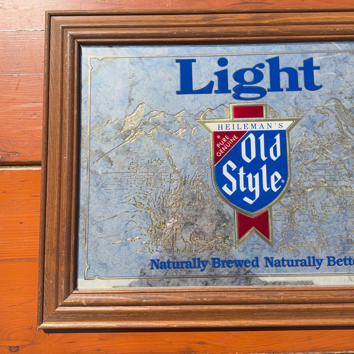 빈티지 소품 Heilemans Beer 거울액자 상품이미지2