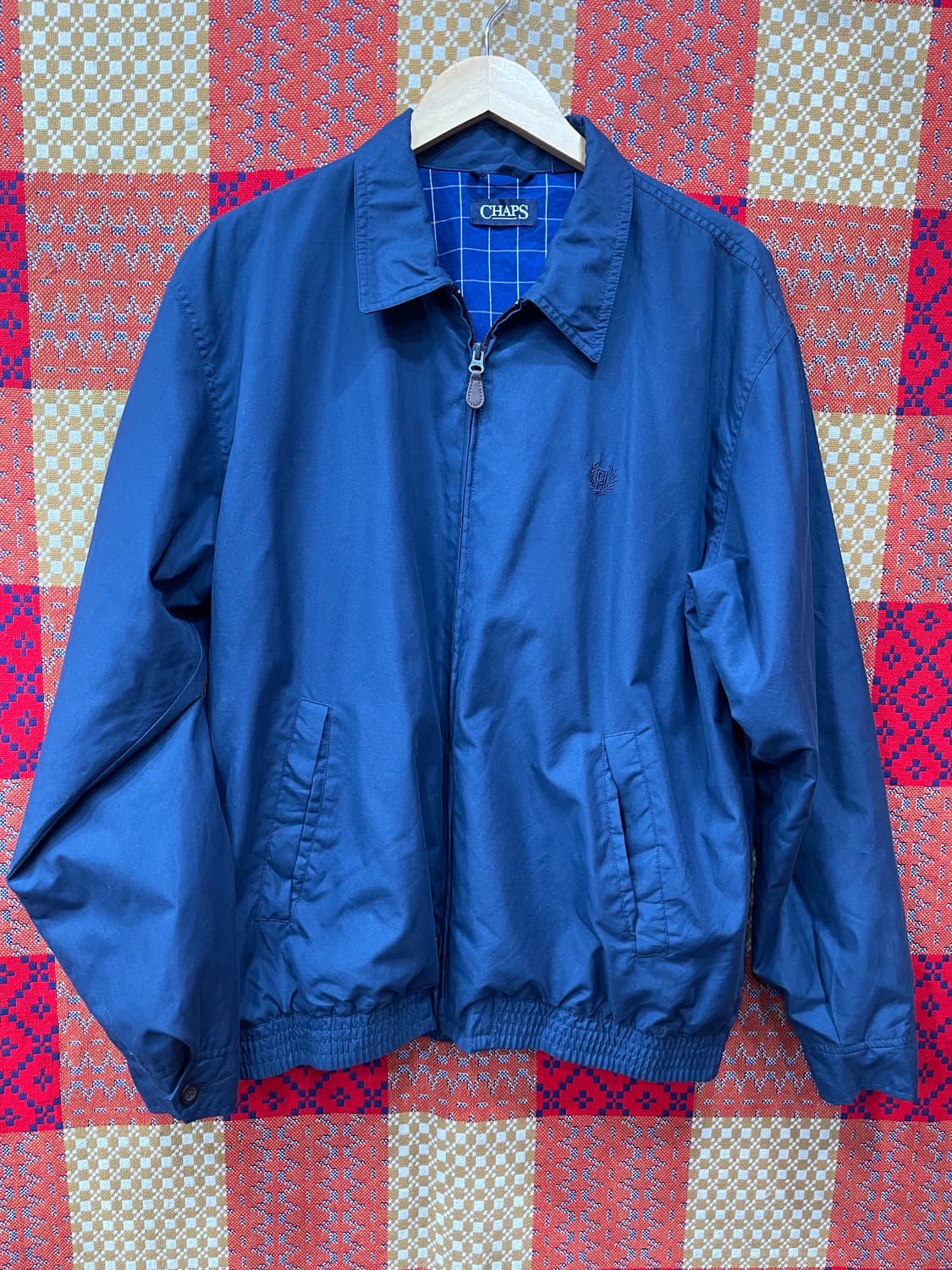 폴로 챕스 헤링턴 스윙탑 블루종 자켓 L 상품이미지1