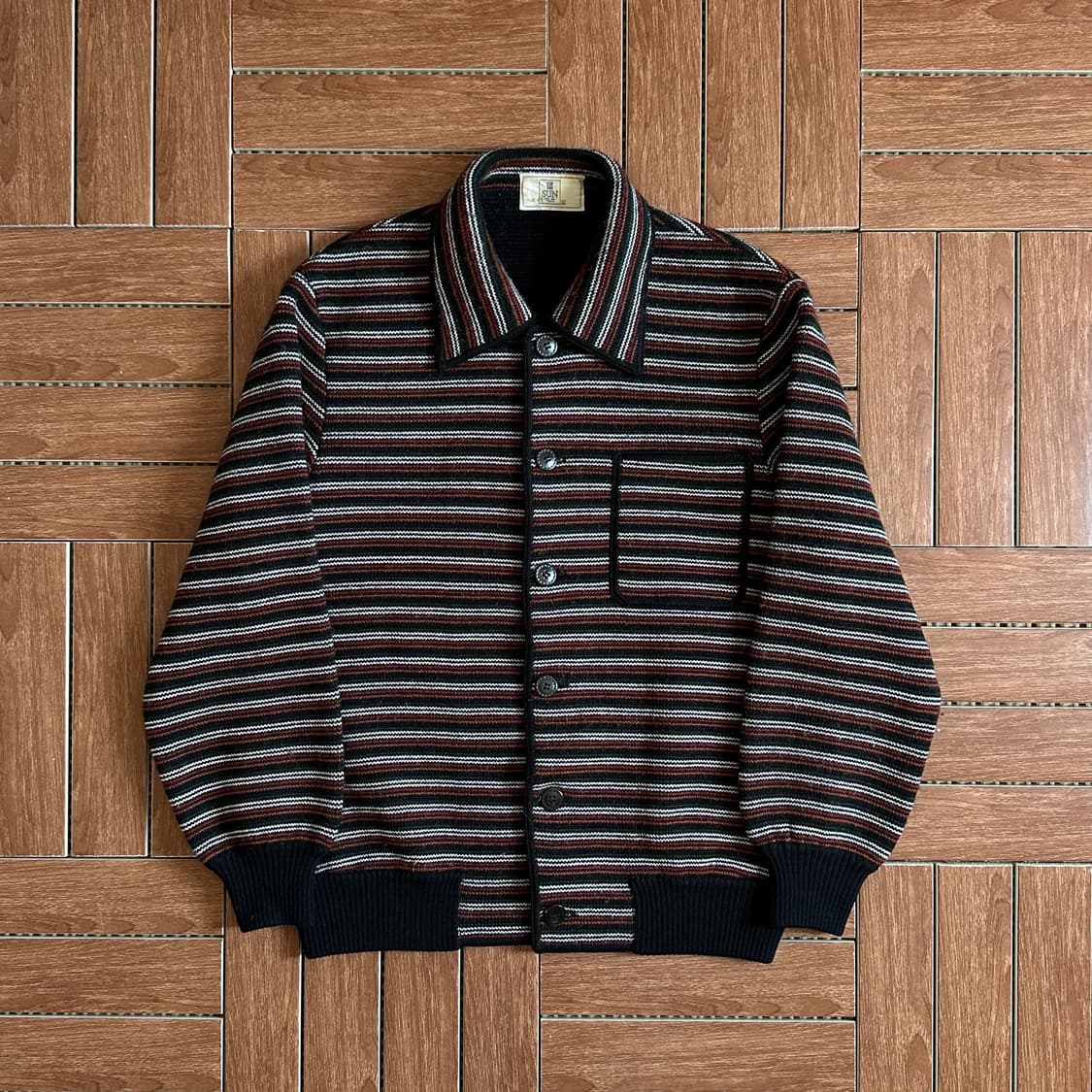 90’s Sun for men tokyo wool knit blouson 상품이미지1