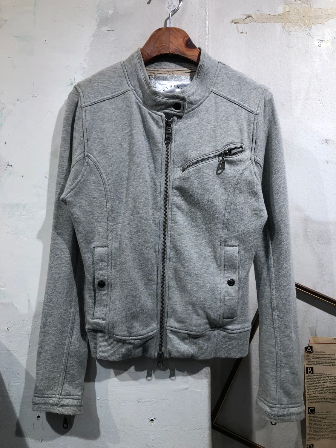 [2429]Back number gray jacket 상품이미지2