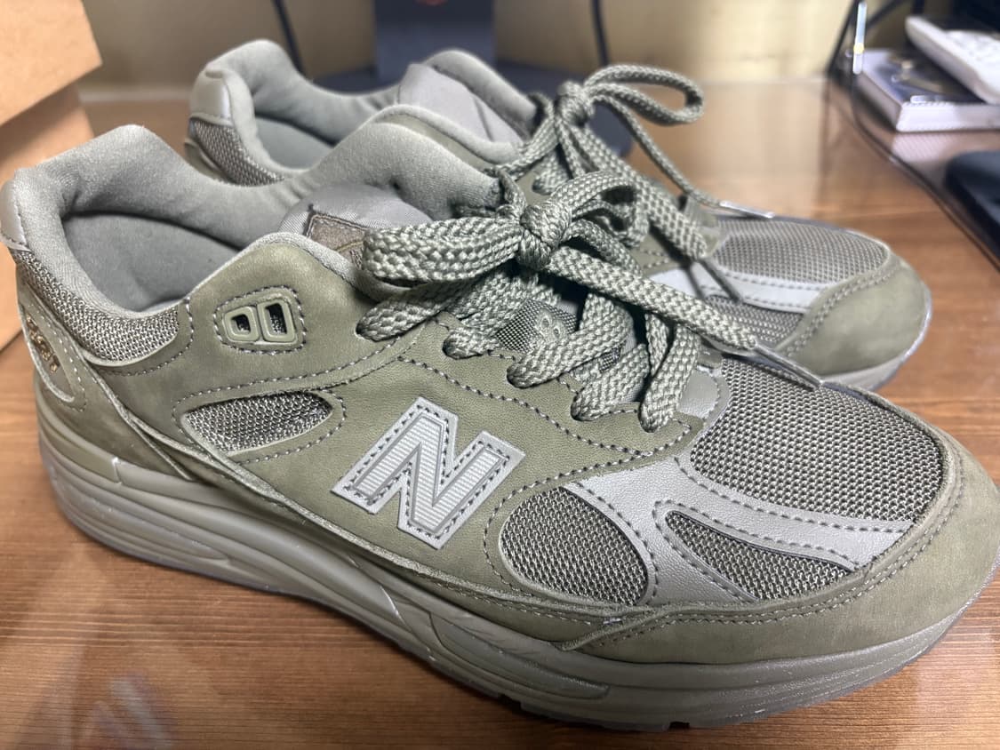 [240] 뉴발란스 스톤아일랜드 991v2 올리브그린 상품이미지4