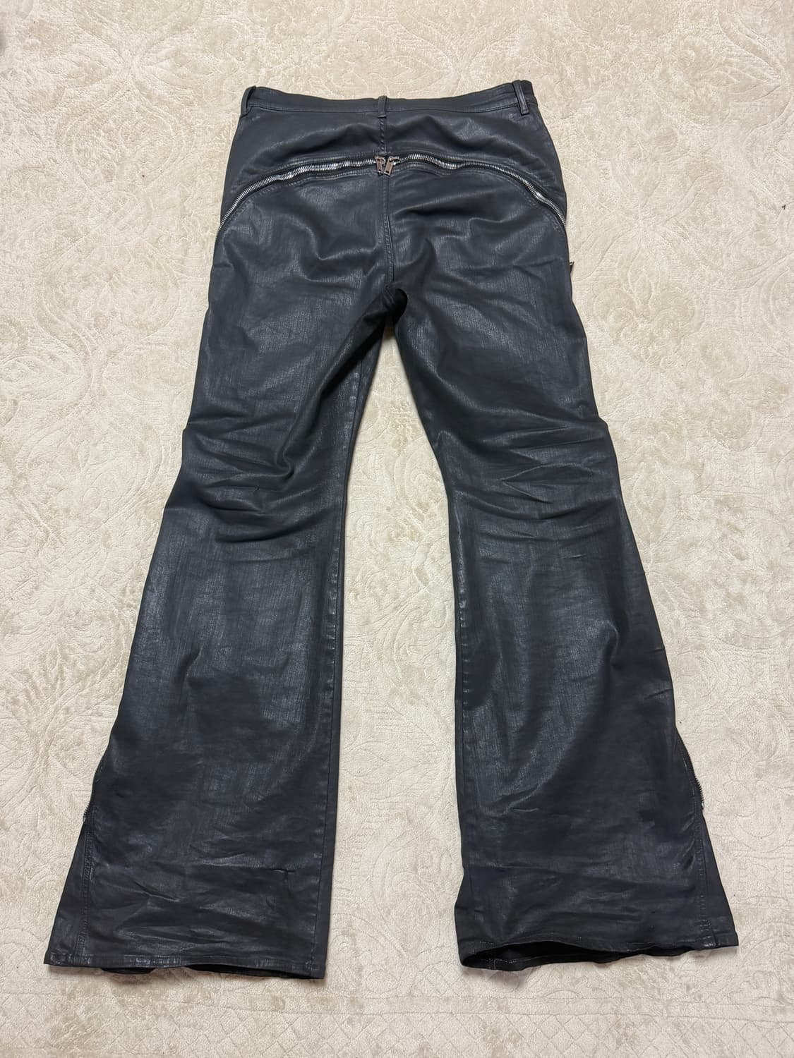 (카티착용) 릭오웬스 sbw 바나나볼란 왁스 진 상품이미지2