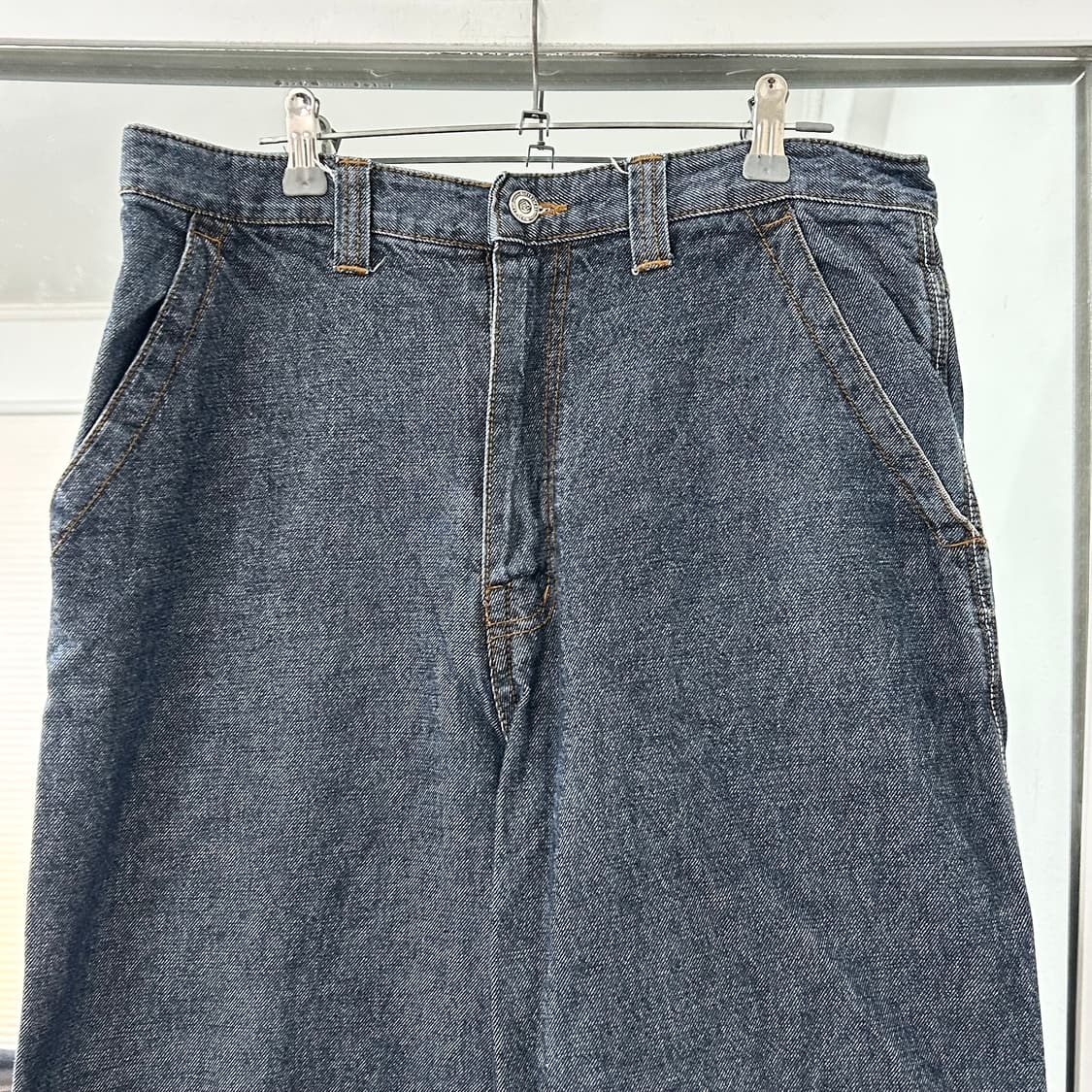 러프 라이더스 와이드 데님 팬츠 상품이미지8