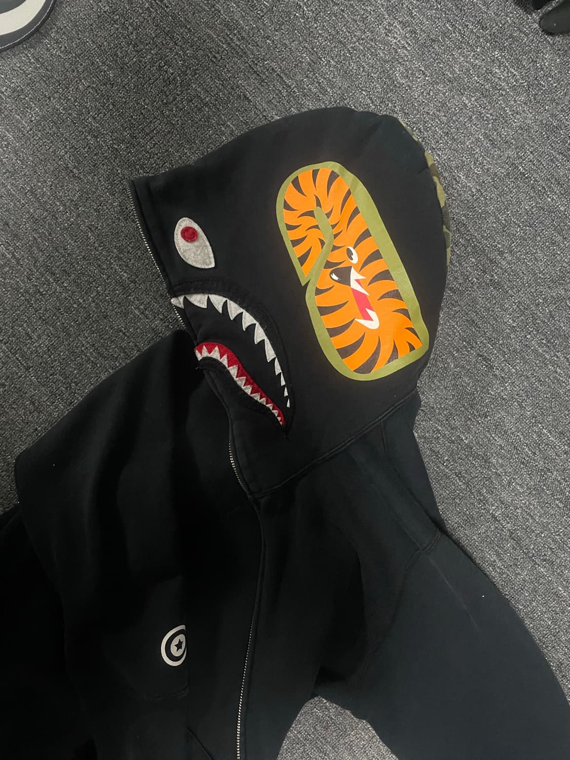 베이프 후드집업 L 상품이미지2