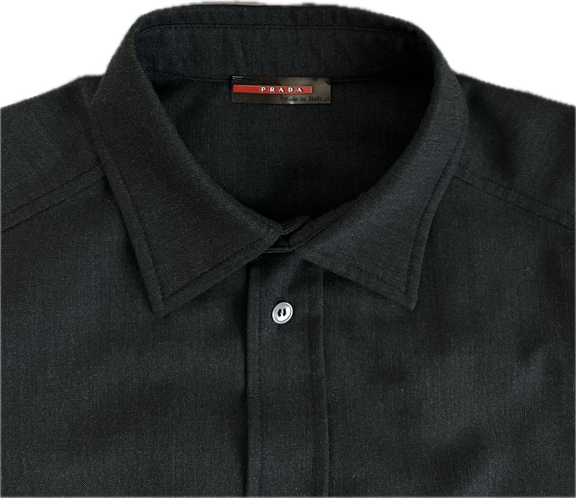 프라다스포츠 울 셔츠 상품이미지3
