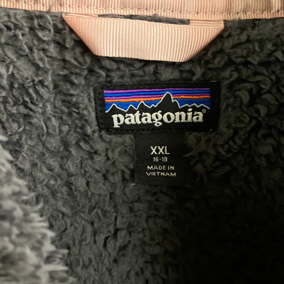 파타고니아 걸즈 로스 가토스 후리스 후드 집업 XXL 상품이미지3