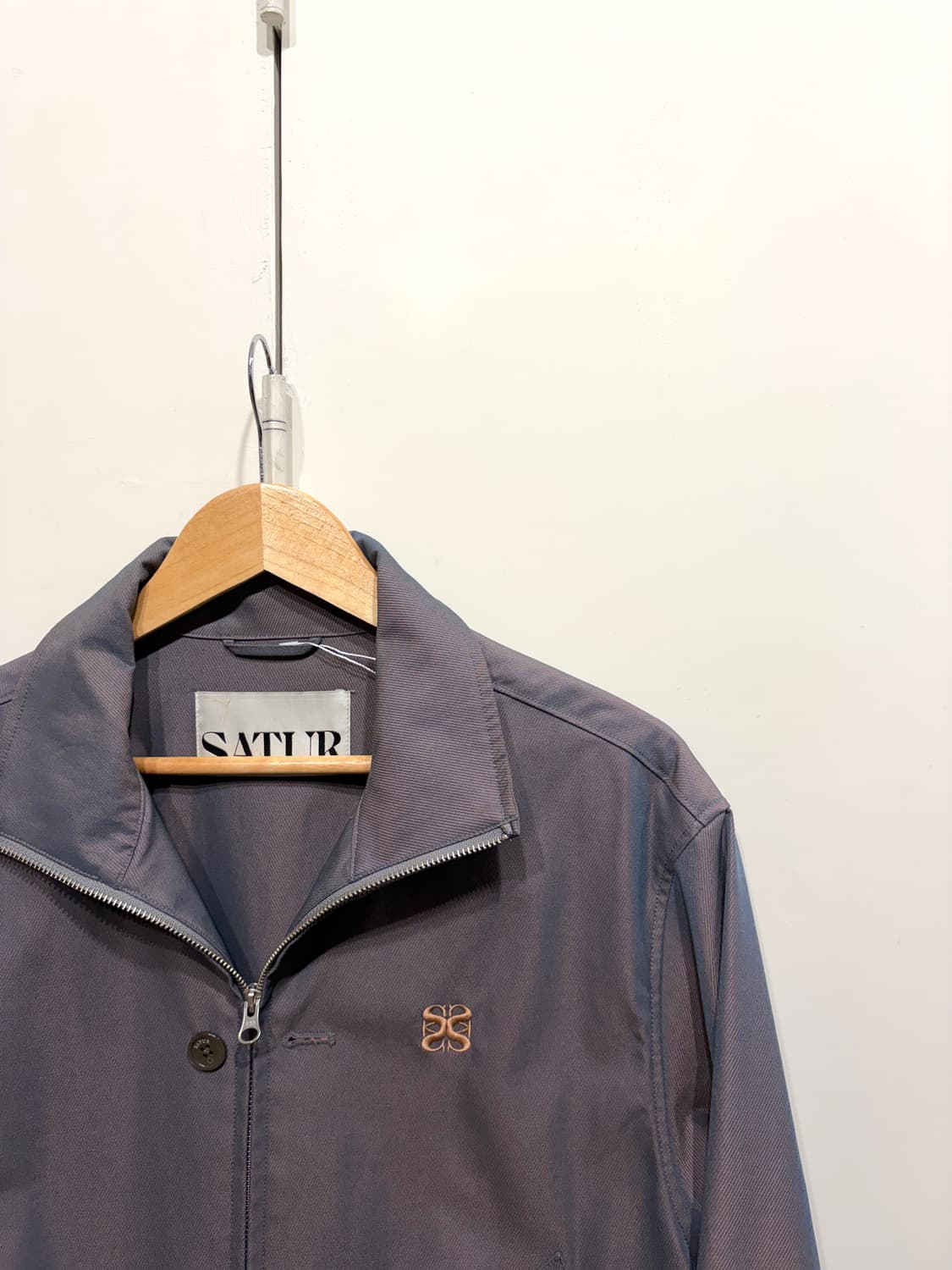 세터 레체 투톤 글리터 퍼플 오렌지 집업 자켓 상품이미지3