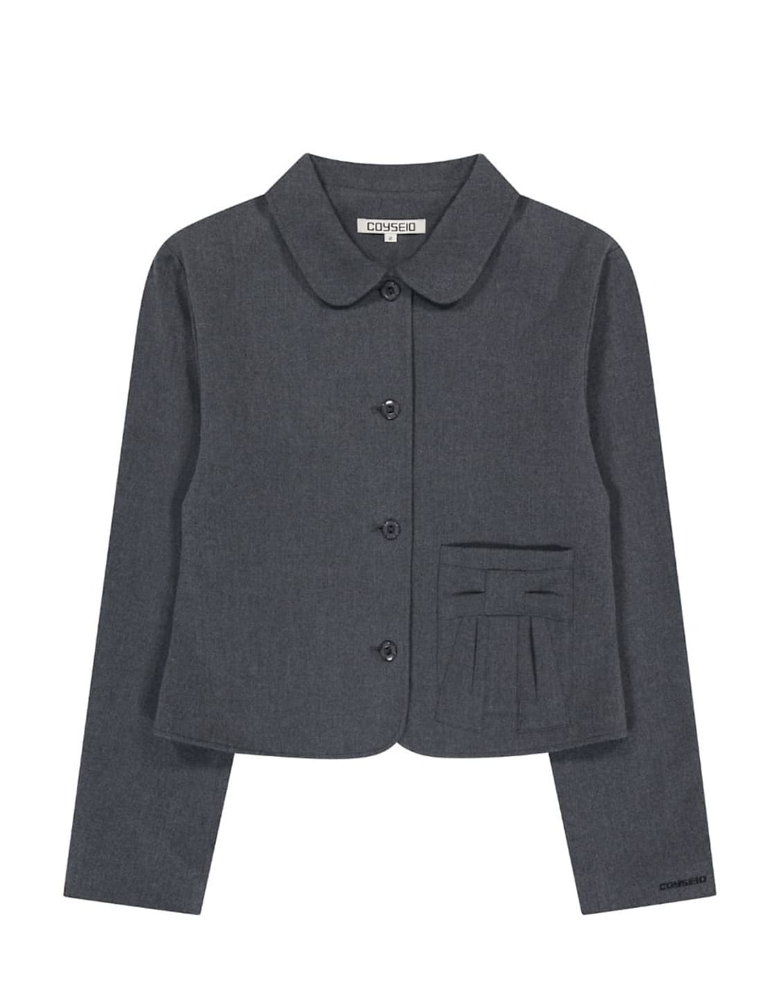 코이세이오 리본 셋업 그레이 새상품 1사이즈 상품이미지3