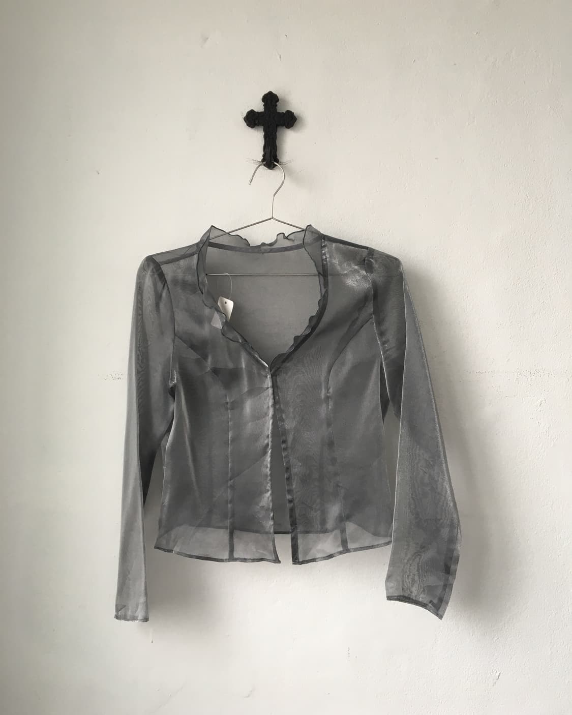 Silver mood glossy jacket 상품이미지2