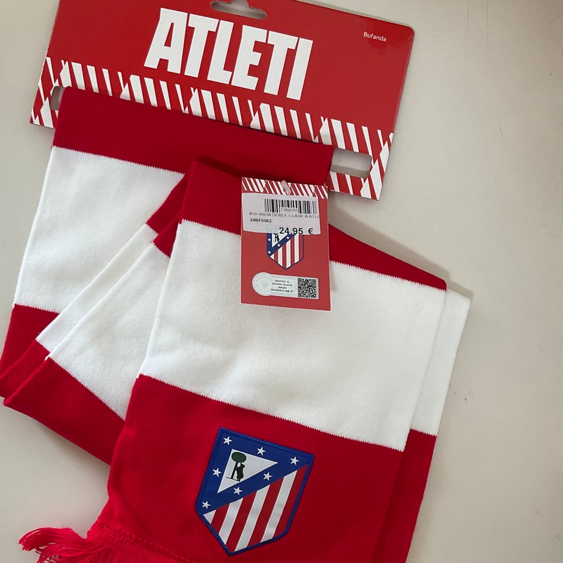 새상품) 아틀레티코 AT마드리드 프리미엄 클래식 머플러 상품이미지1