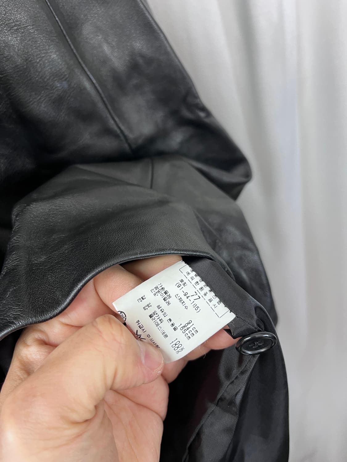 FNS leather jacket  상품이미지7