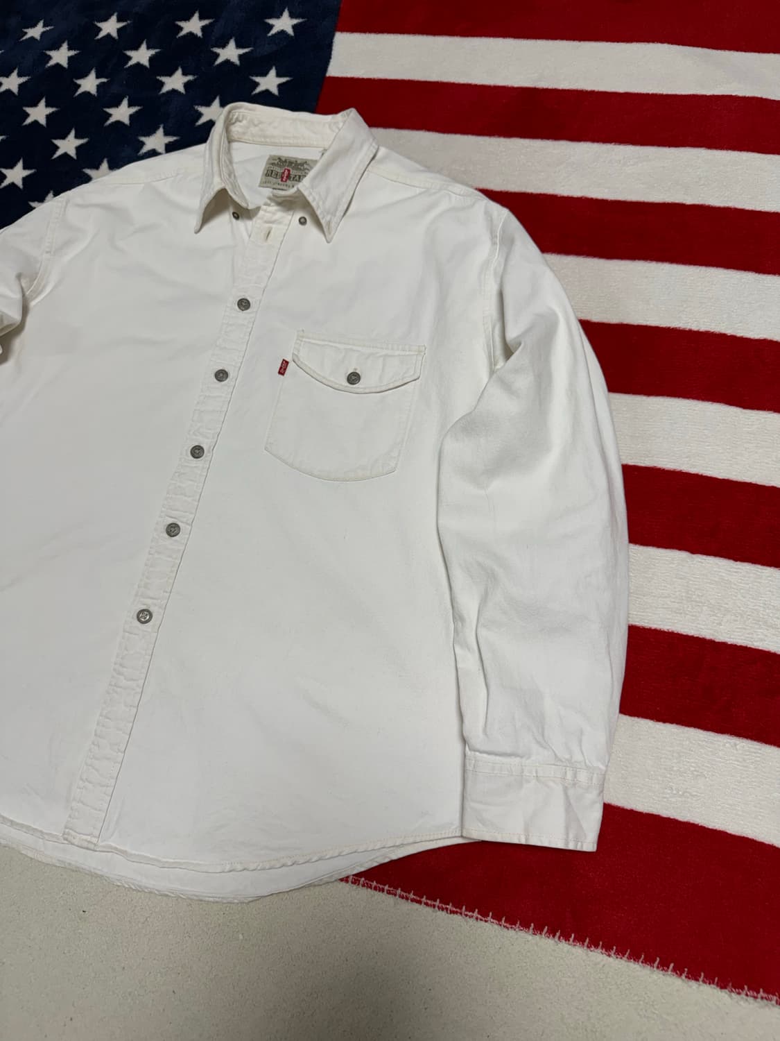 리바이스 워크셔츠 빈티지 Levi’s Work Shirt [XL] 상품이미지3