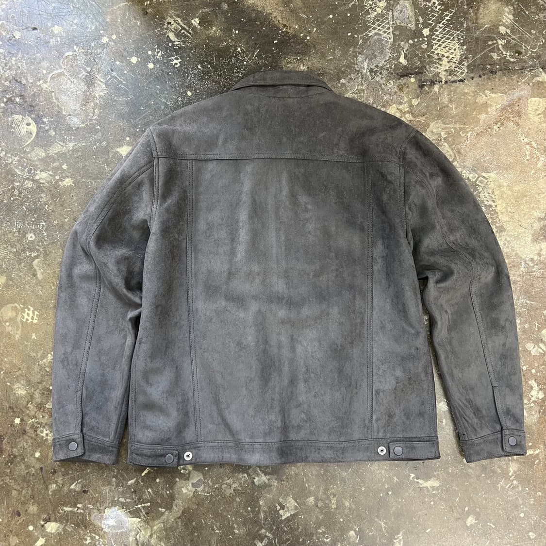 L) 세인트페인 스웨이드 자켓 블루종 점퍼 상품이미지4