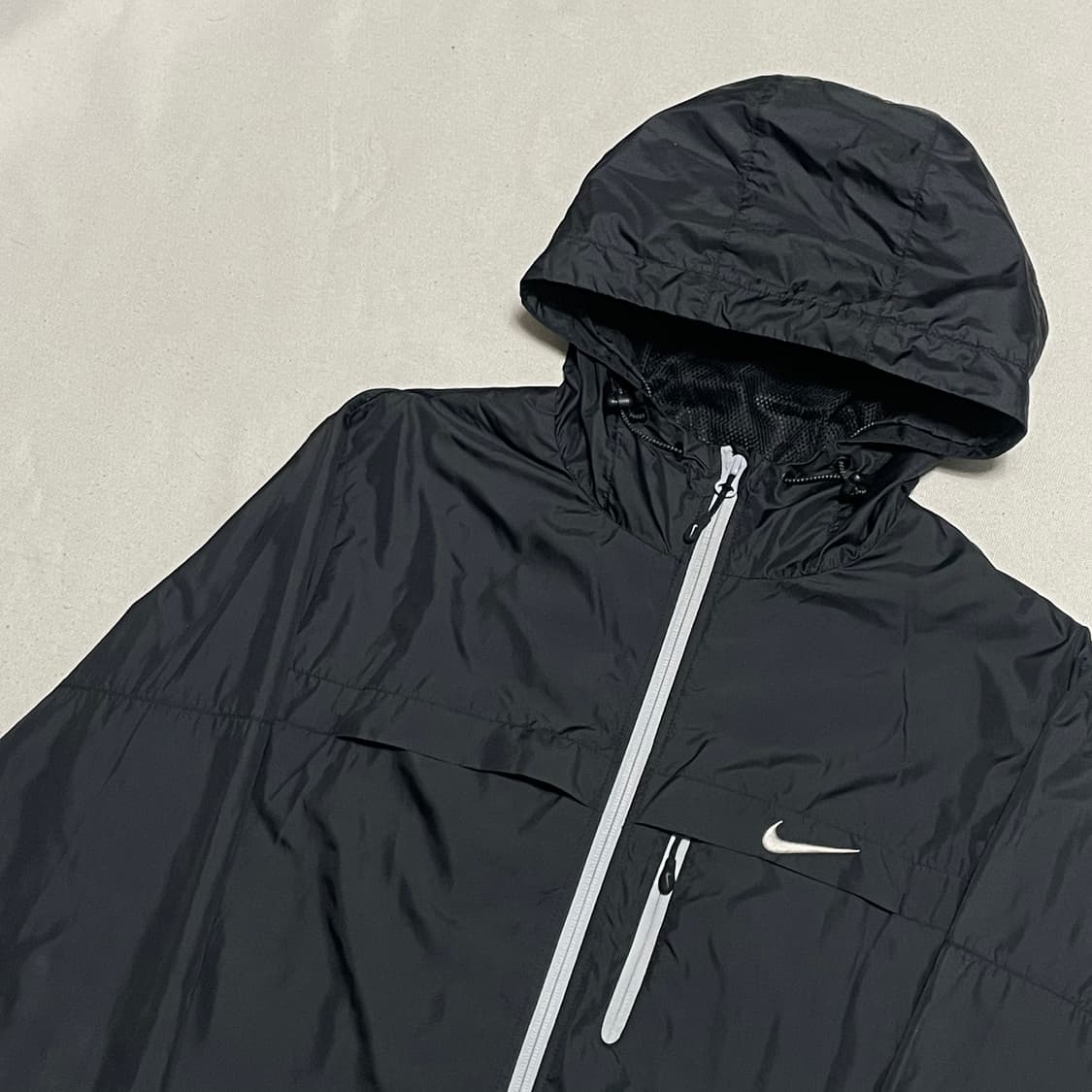 90 나이키 블랙 후드 바람막이 상품이미지1