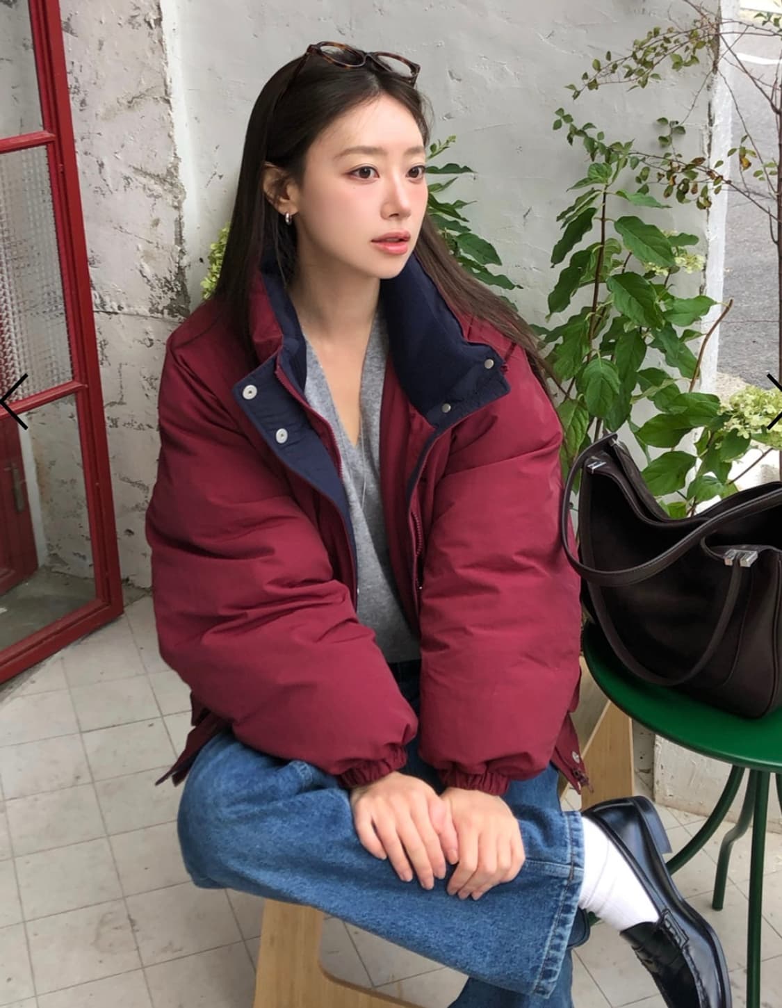 [새제품] 하네 패딩 플렌티 패딩 레드S 상품이미지1