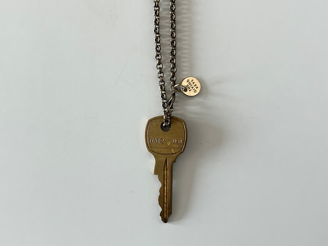 빈티지 골드 열쇠 목걸이 상품이미지2