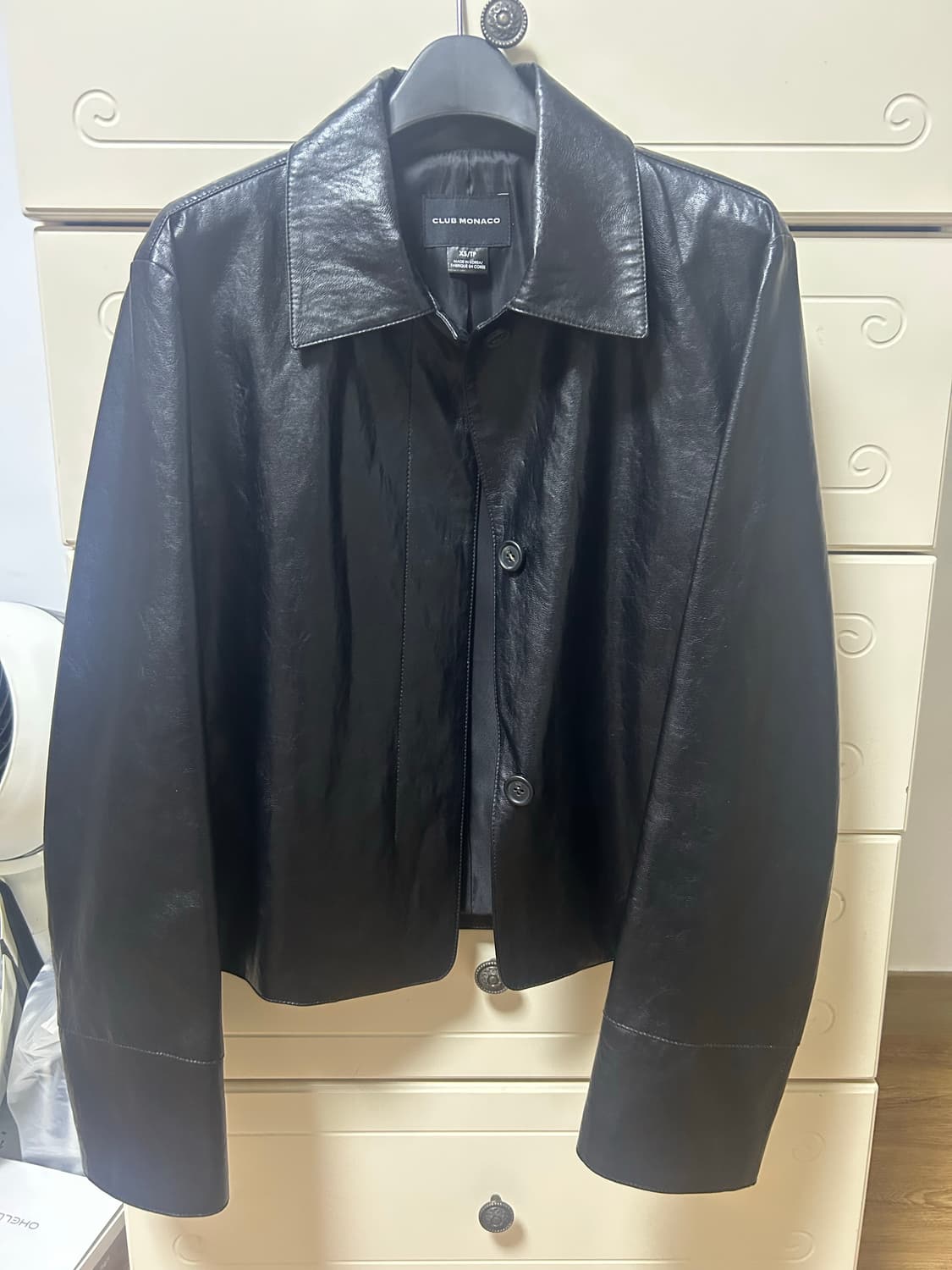 클럽모나코 레더 자켓 상품이미지1