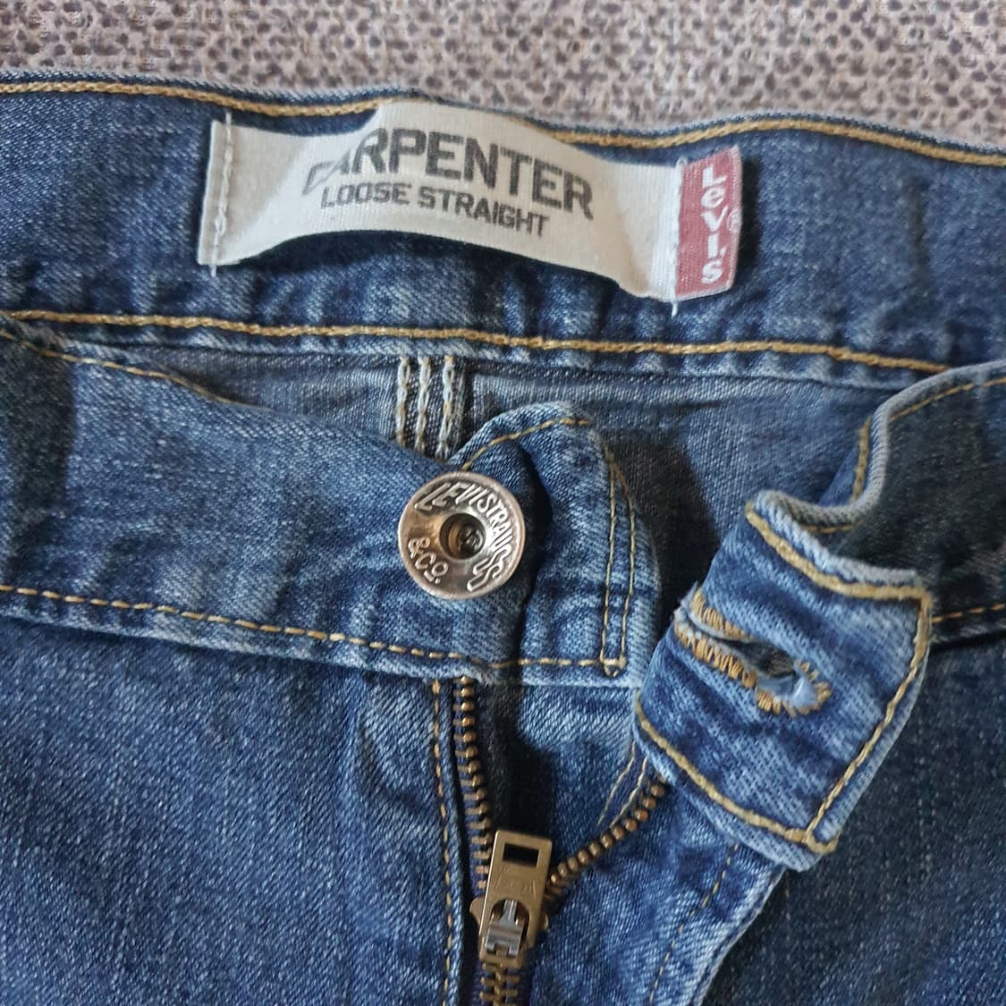 리바이스 카펜터 빈티지 데님 팬츠 No.6 상품이미지3