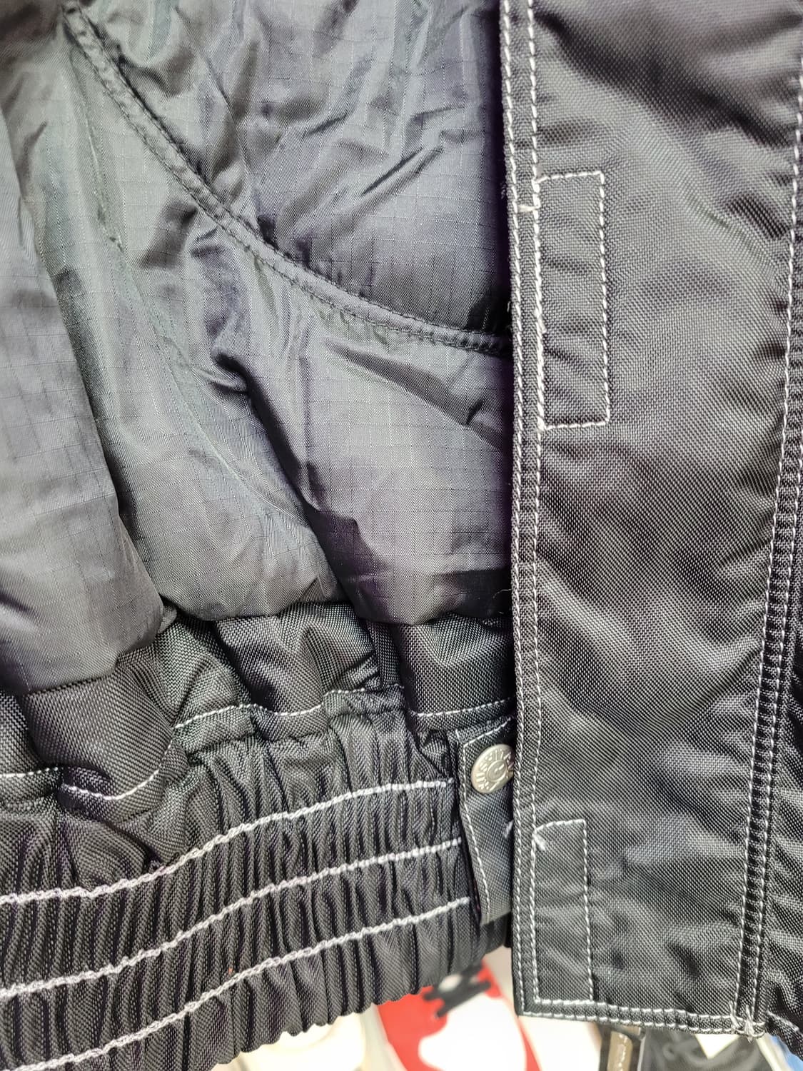 쿠시타니 팀 레이싱 점퍼 자켓 블랙 (M) 상품이미지4