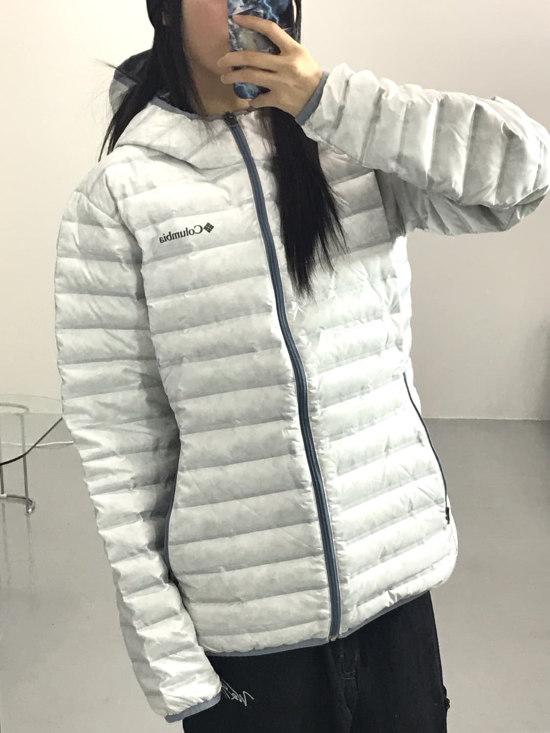 Columbia White Poly Puffer Jackets 상품이미지2