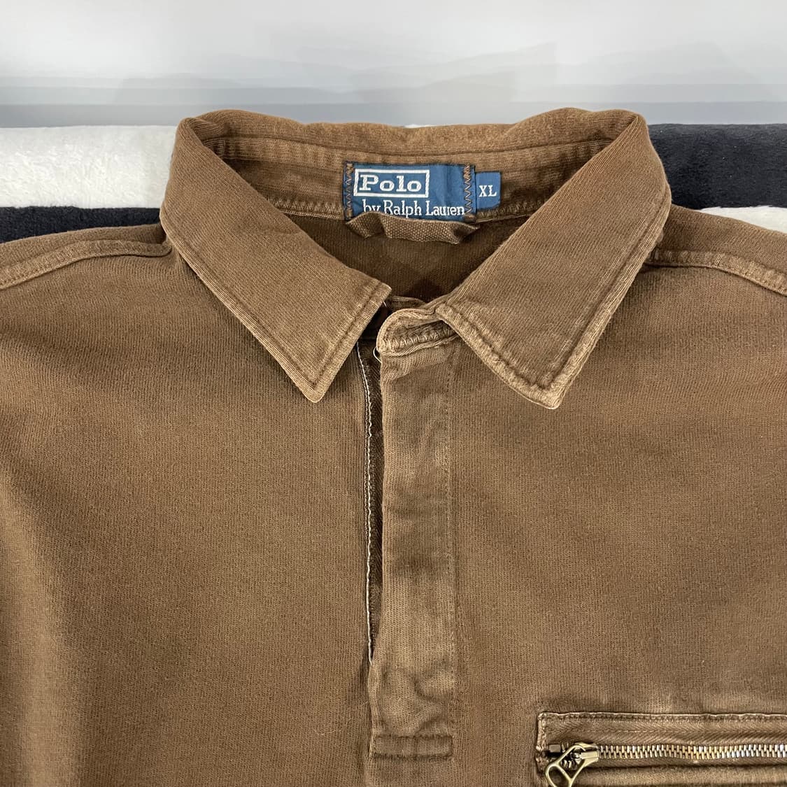 폴로 랄프로렌 포켓 카라 롱슬리브 XL 상품이미지2