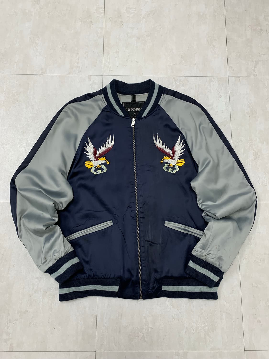 Express 자수 디테일 스카쟌 #201 상품이미지1