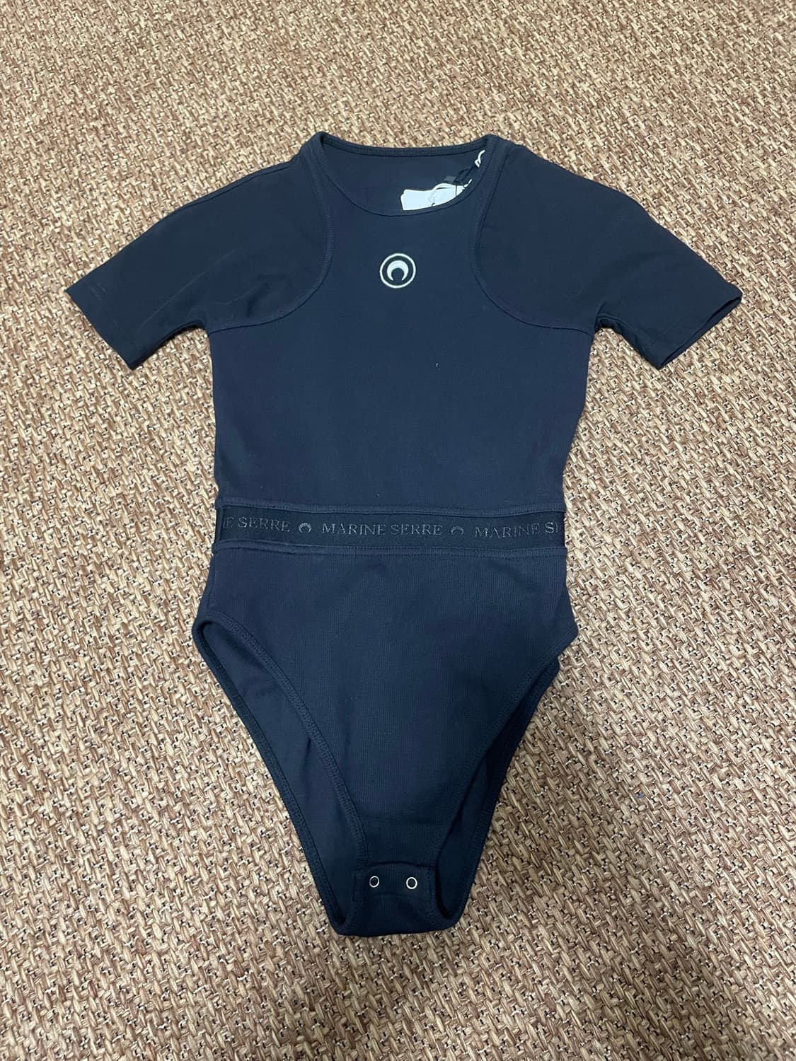 마린세르 코튼 립 바디수트 xs 상품이미지2