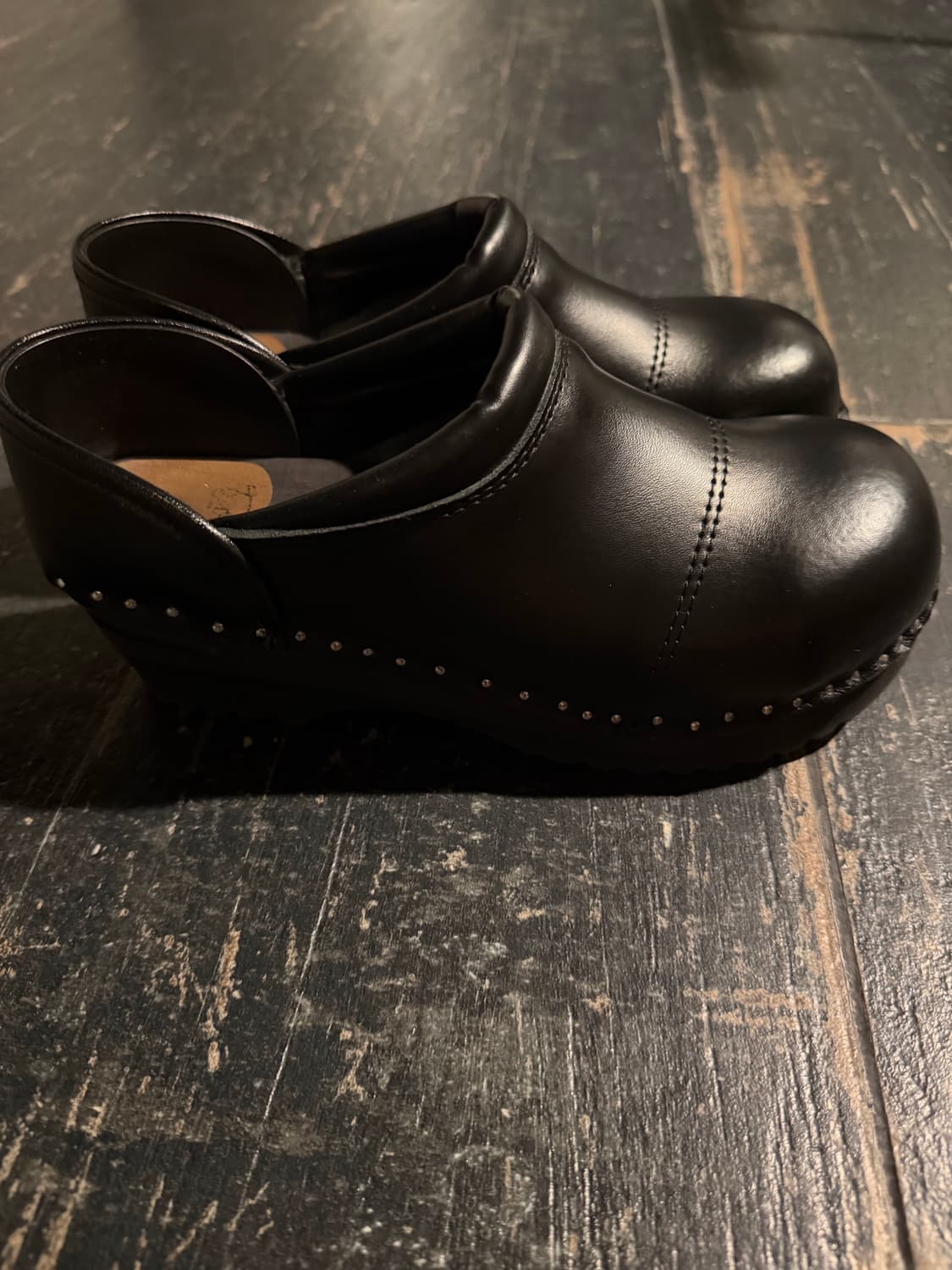 TROENTORP Picasso 블랙 클로그 (38) 상품이미지6