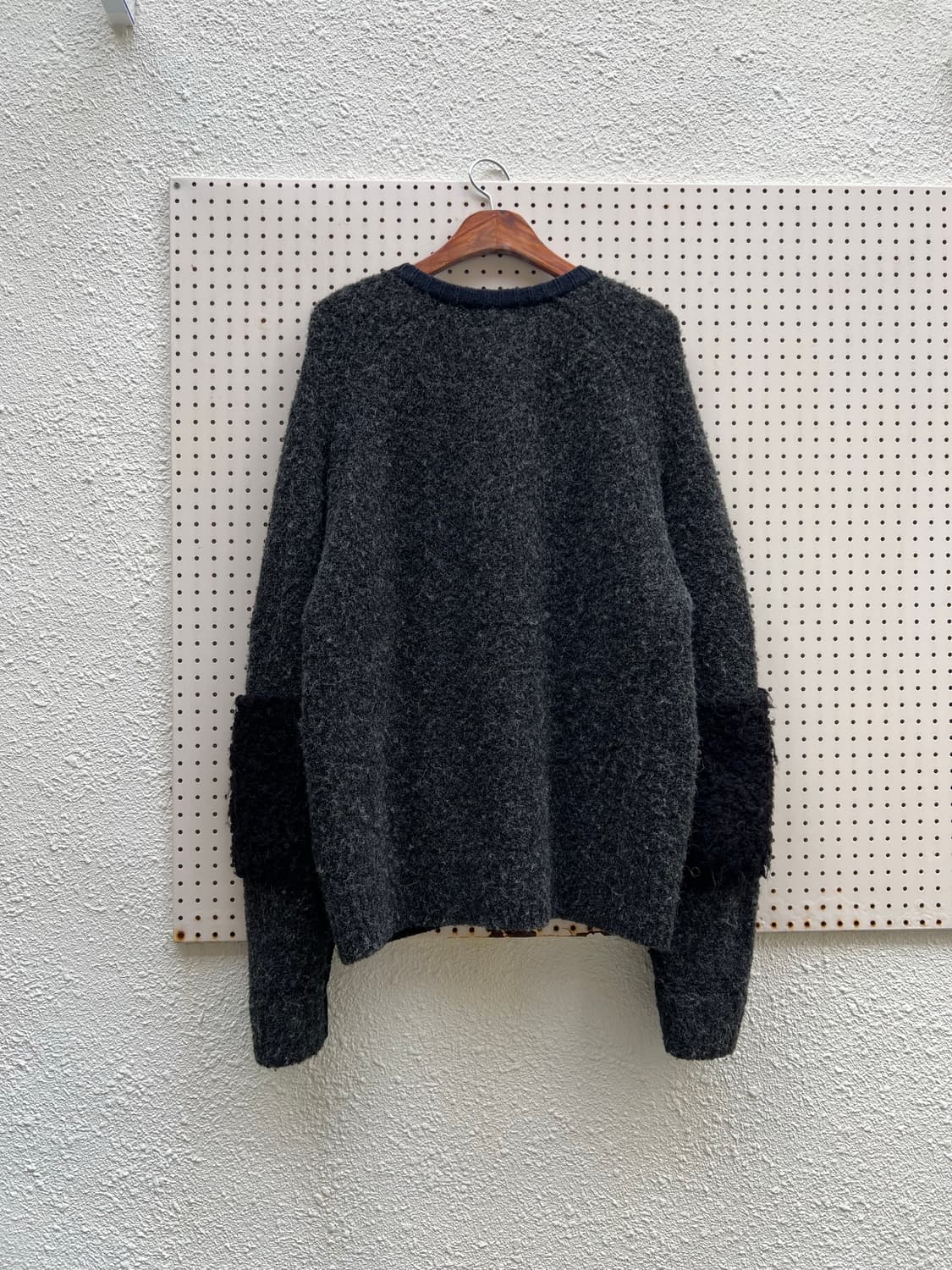 TOGA VIRILIS DIFFERENT MATERIAL 토가 울가디건 상품이미지2