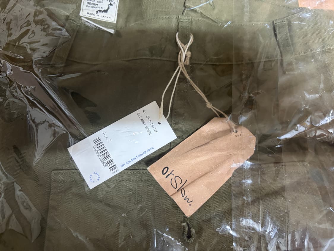 오어슬로우 투포켓 카고 팬츠 2사이즈 상품이미지1