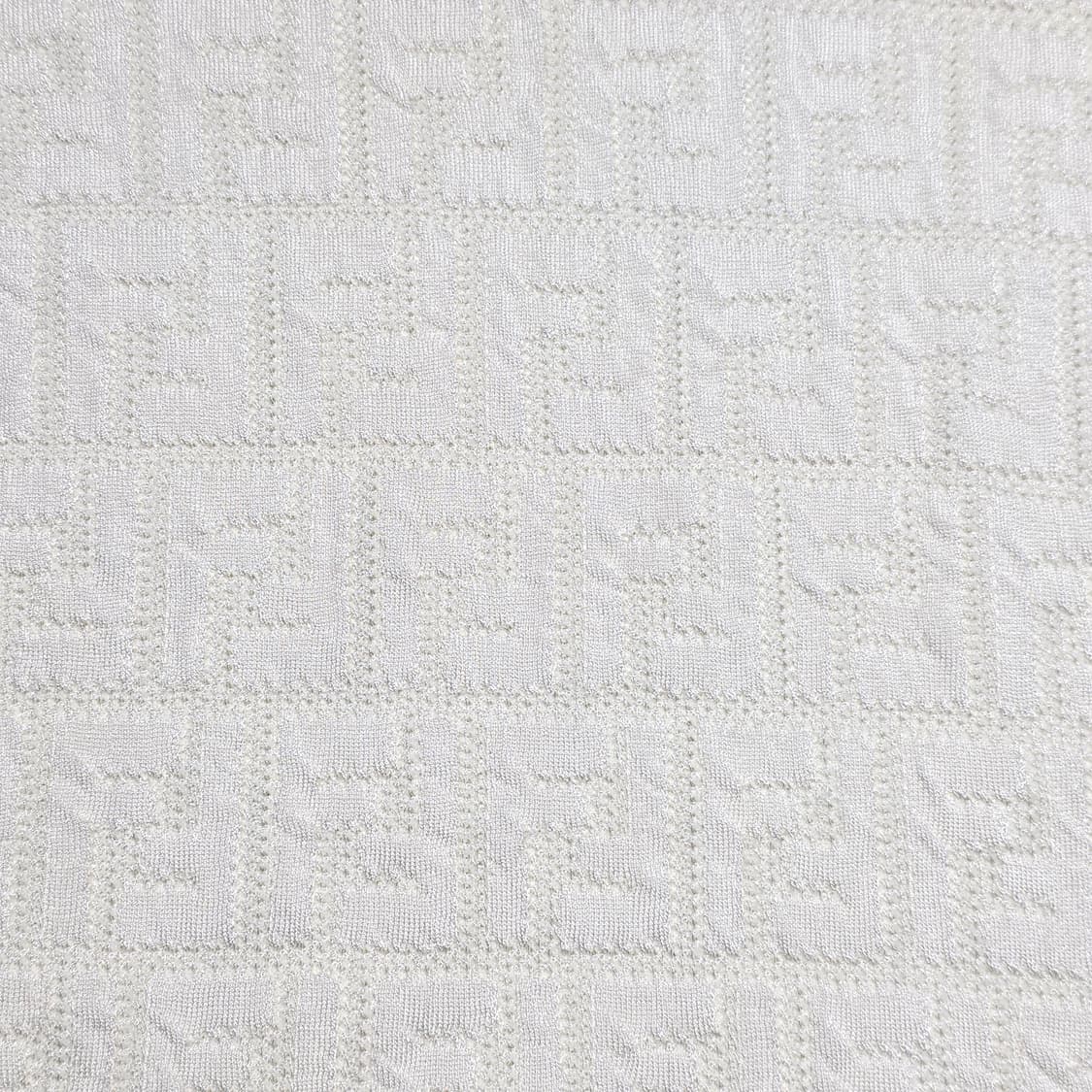 펜디 여성 FF 자가드 올오버 텍스처드 반팔니트 상품이미지3