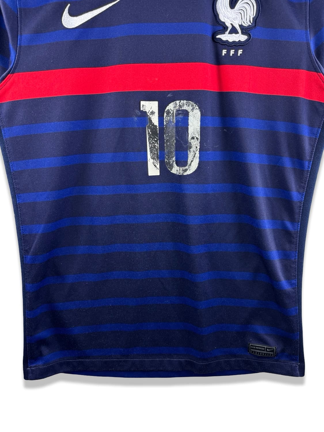 나이키 20-22 음바페 프랑스 국대 스타디움 홈 반팔 유니폼3092 상품이미지4