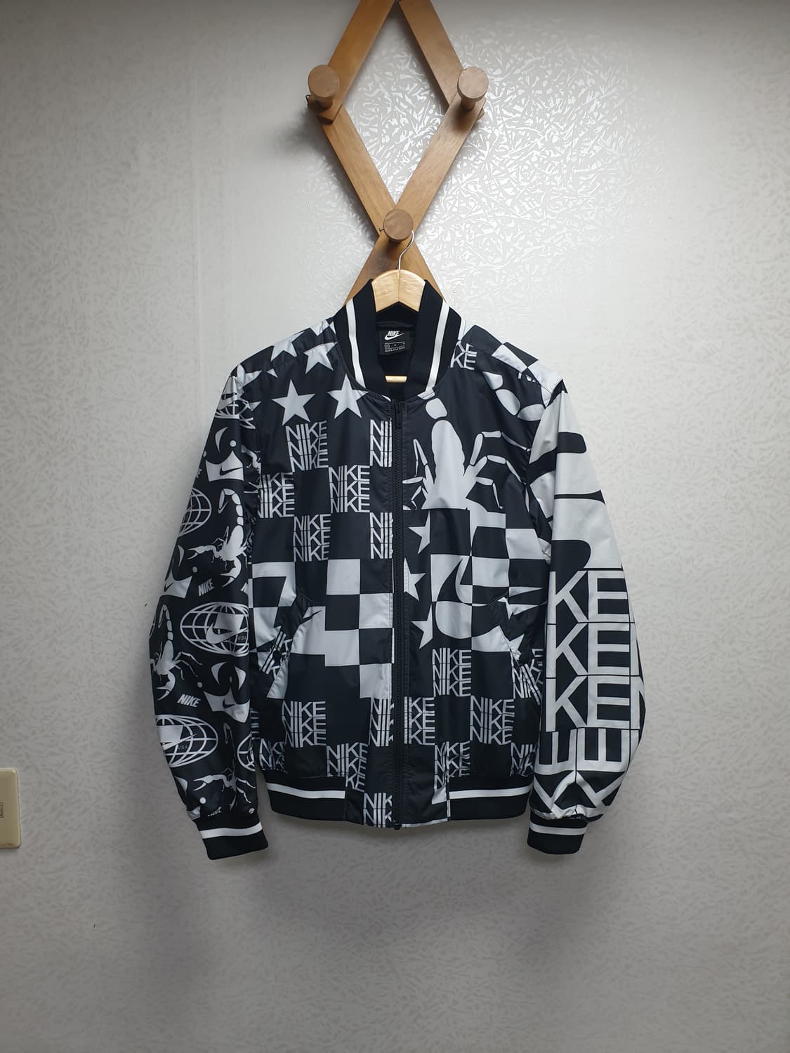 [m/95~100] 나이키 nsw 프린티드자켓 바람막이 상품이미지2