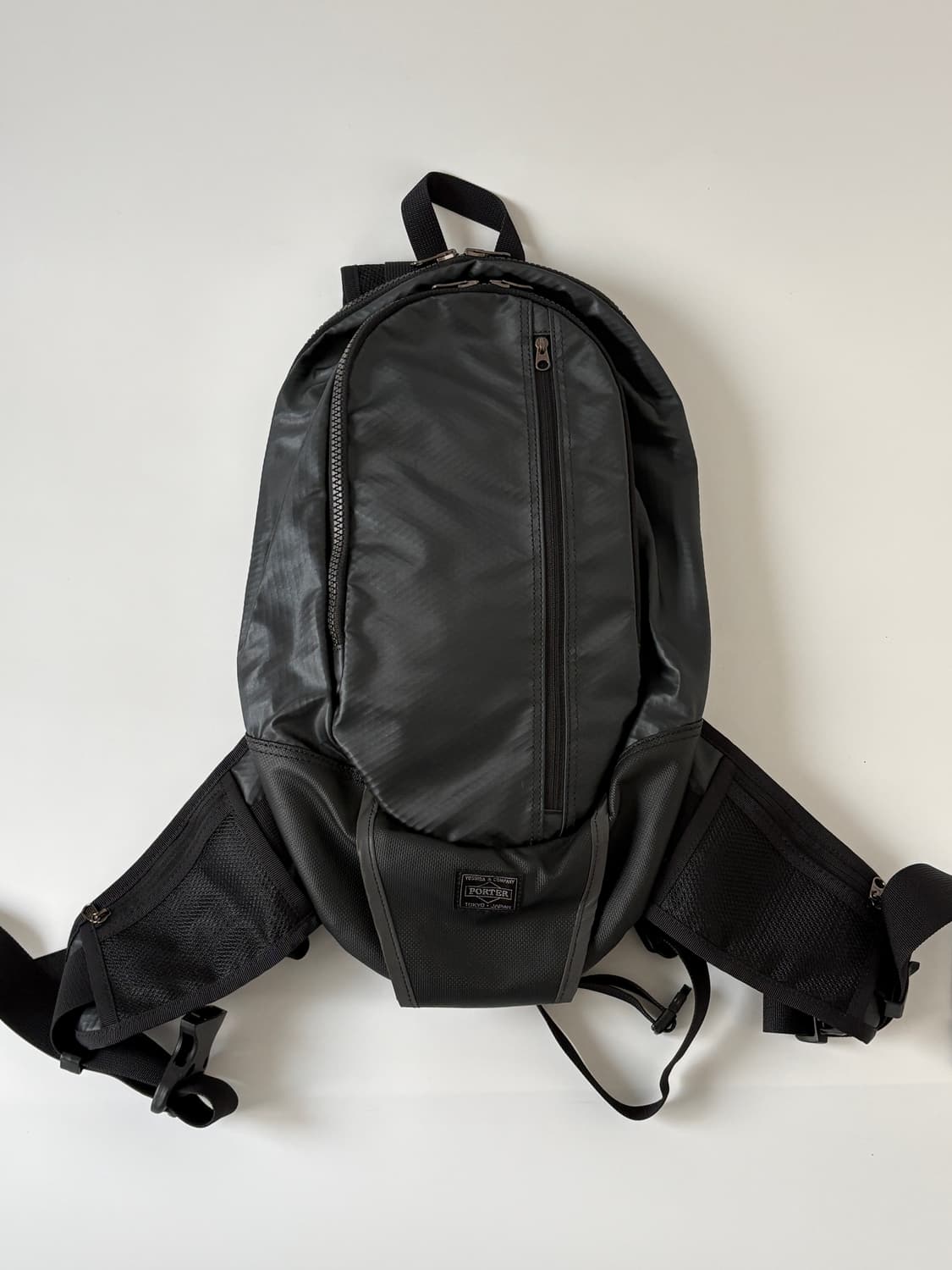 요시다포터 워터프루브 나일론 백팩 블랙 상품이미지1