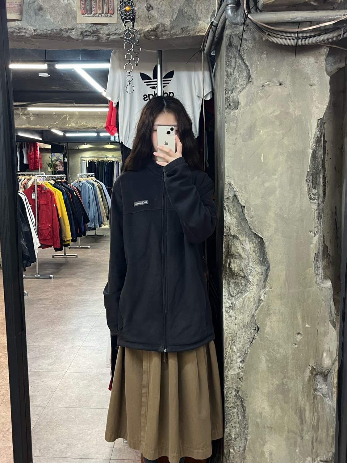 콜롬비아 플리스 자켓 블랙 XL #csz2356 상품이미지2