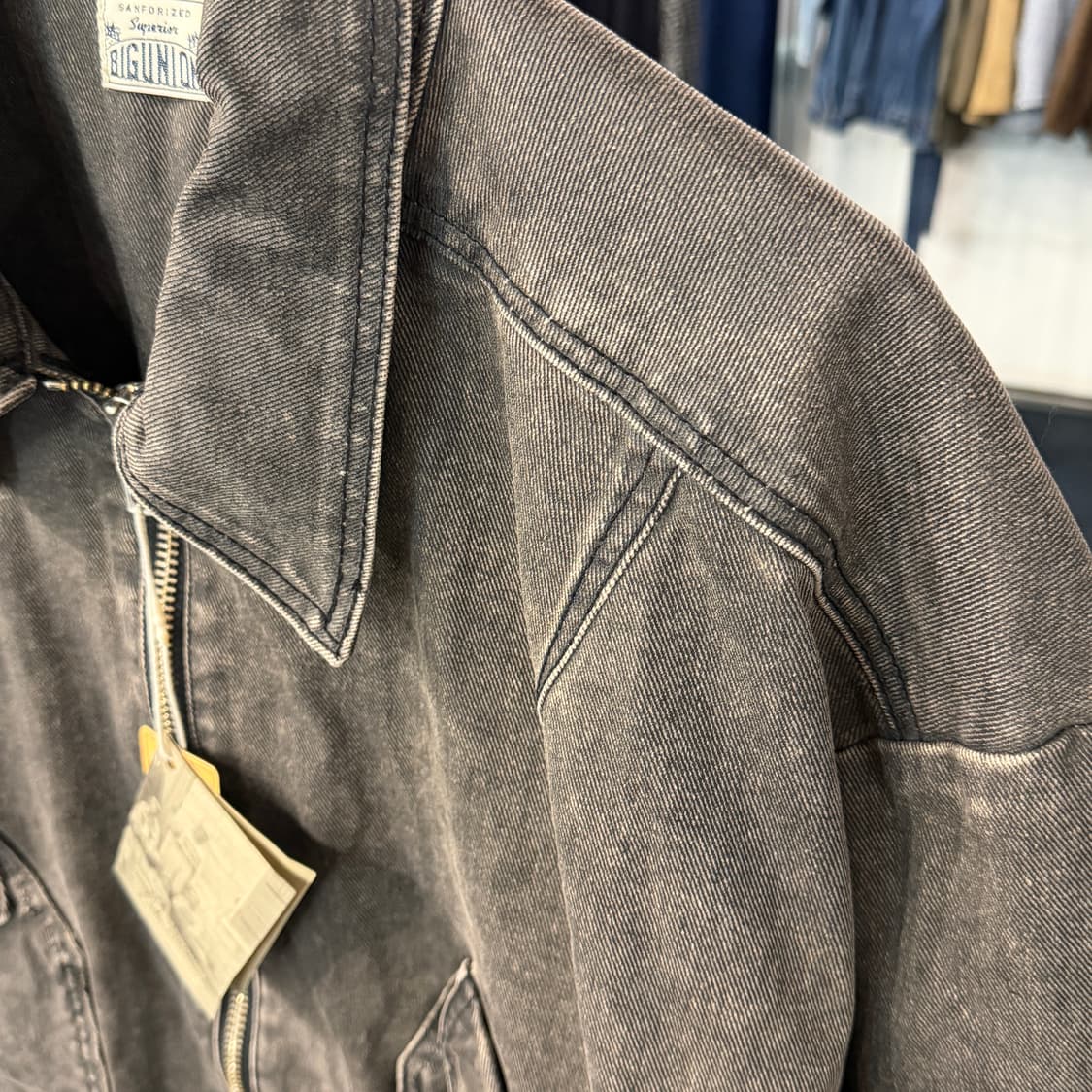 [XL] 빅유니온 깡스타일리스트 데님 워크자켓 상품이미지3