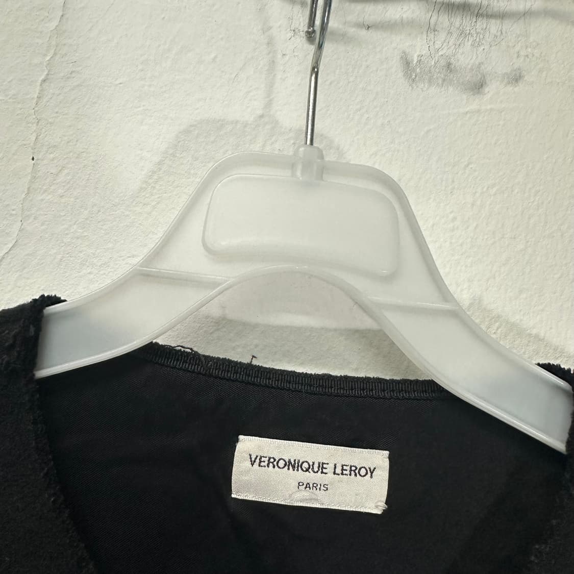 우먼M 베로니크뢰로이 블랙 로브 버진울자켓 상품이미지4