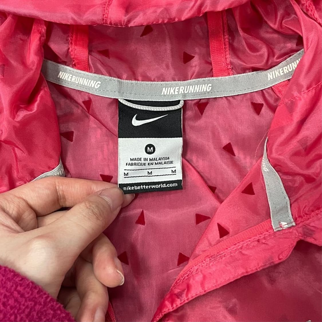 나이키 패턴 러닝 바람막이 v0075 상품이미지9