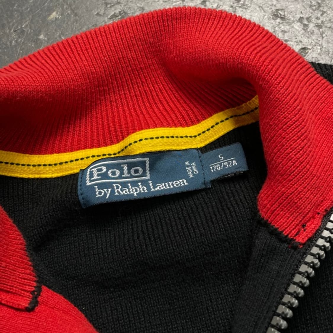 90 폴로 빅포니 레이싱 니트집업  상품이미지3