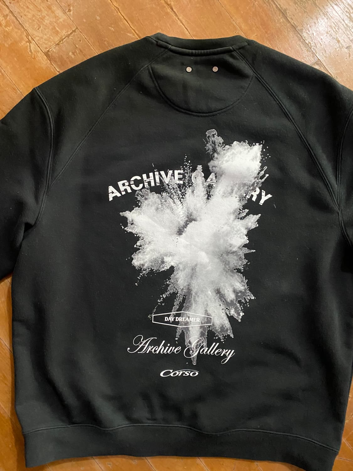 ILCORSO 아카이브 갤러리 맨투맨 블랙 L (105) 상품이미지5